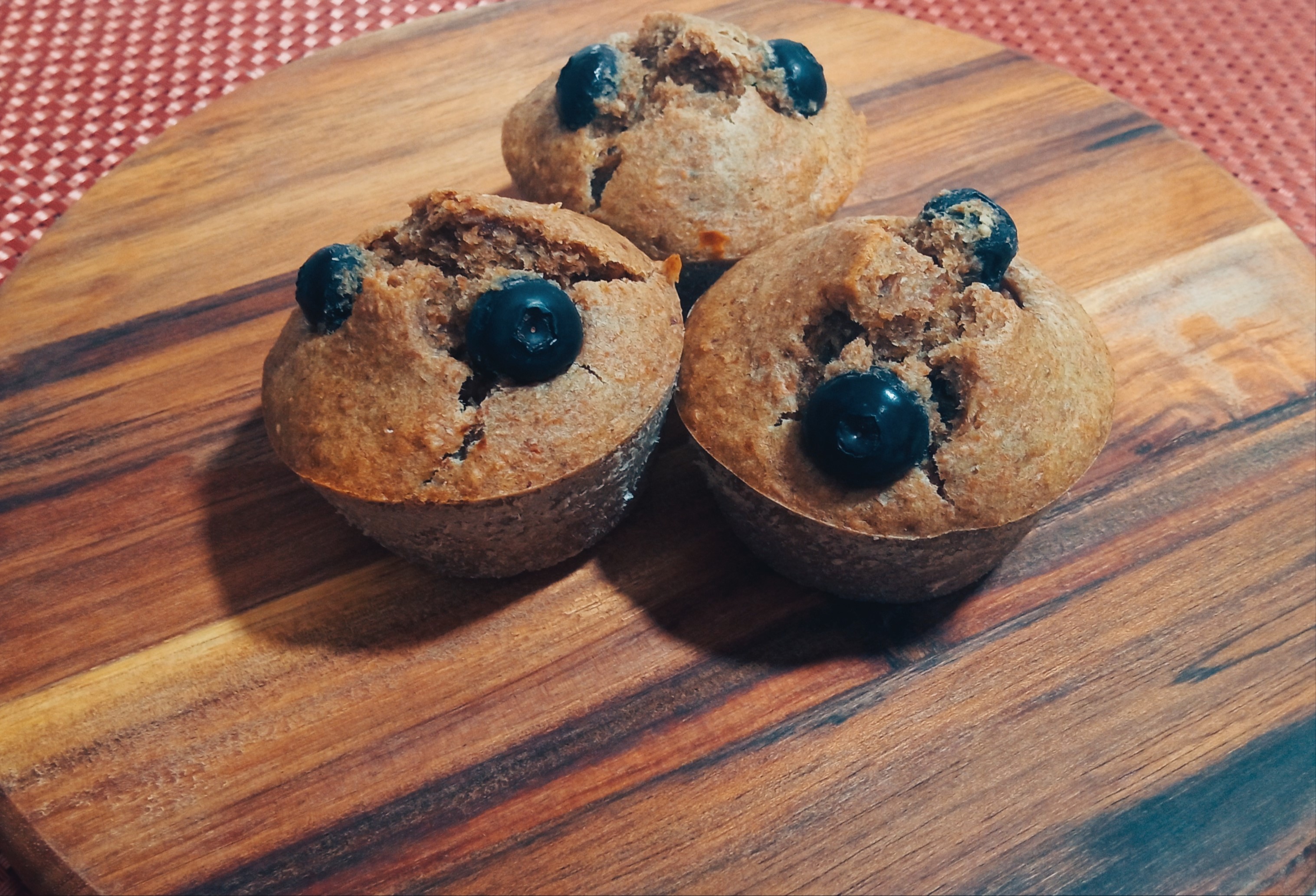 Muffins de mirtilo