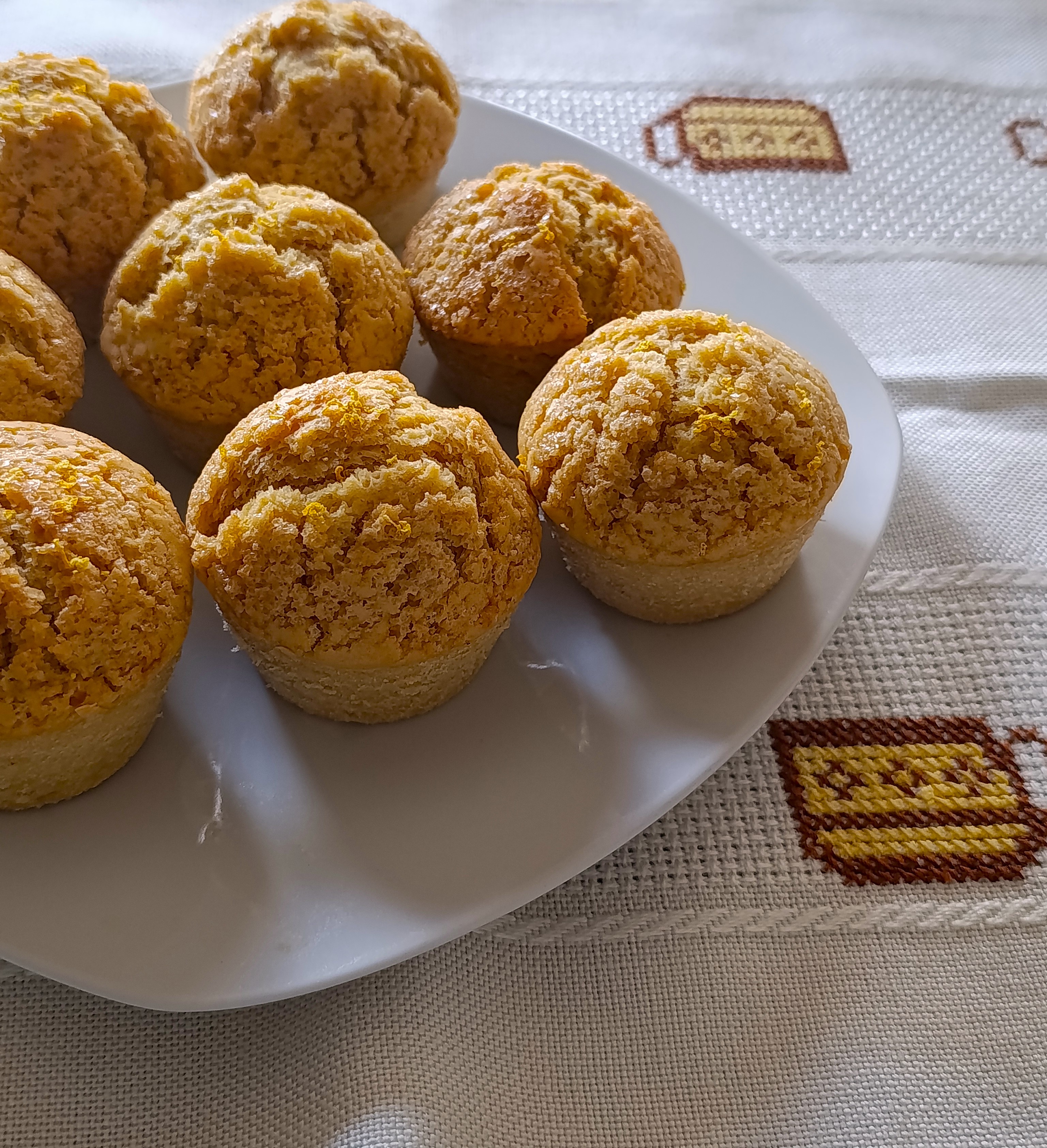 Muffins vegan de limão