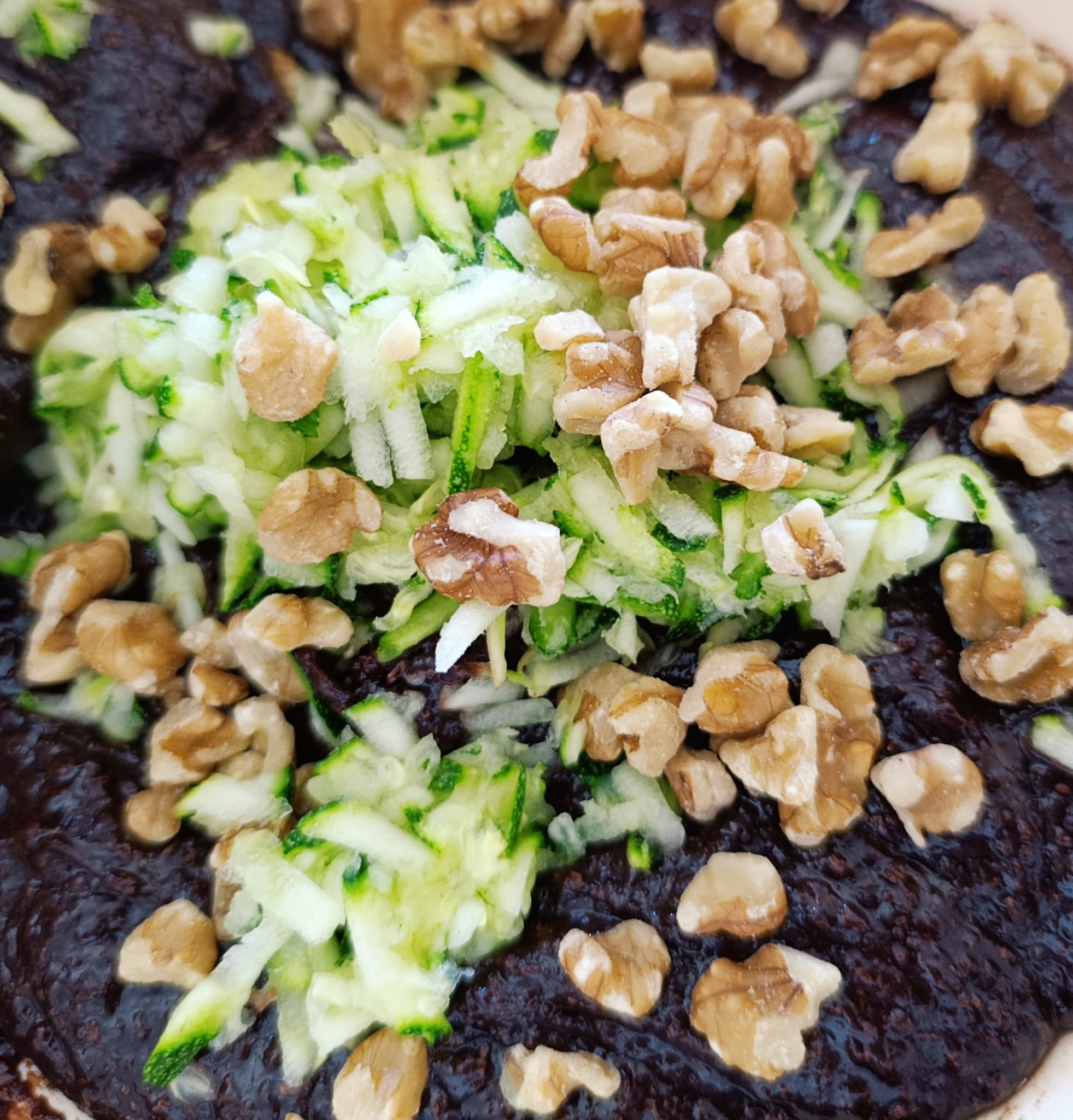Brownies de cacau com noz